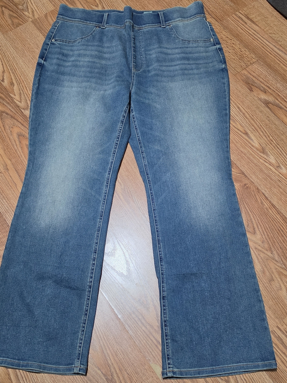 Terra & Sky Faded Blue Bootcut Jeans